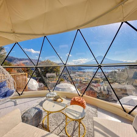 Mt,Fuji Glamping Terrace Minenohana - Vacation Stay 35711V Fujikawaguchiko Bagian luar foto