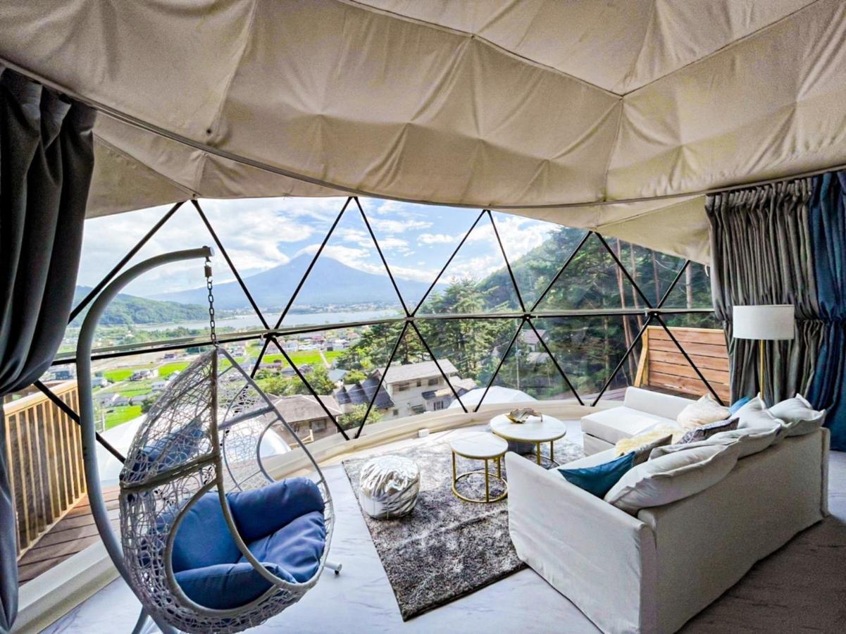 Mt,Fuji Glamping Terrace Minenohana - Vacation Stay 35711V Fujikawaguchiko Bagian luar foto