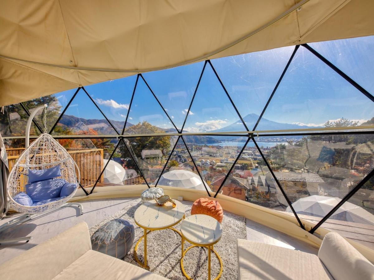 Mt,Fuji Glamping Terrace Minenohana - Vacation Stay 35711V Fujikawaguchiko Bagian luar foto